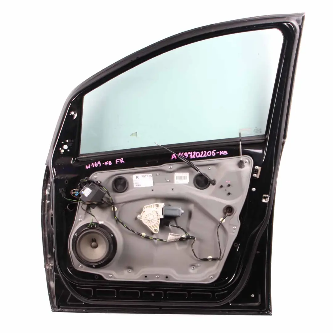 Mercedes W169 Drzwi Prawy Przód Kosmos Black 191 - SKU A1697202205-KB - Numer Części A1697202205