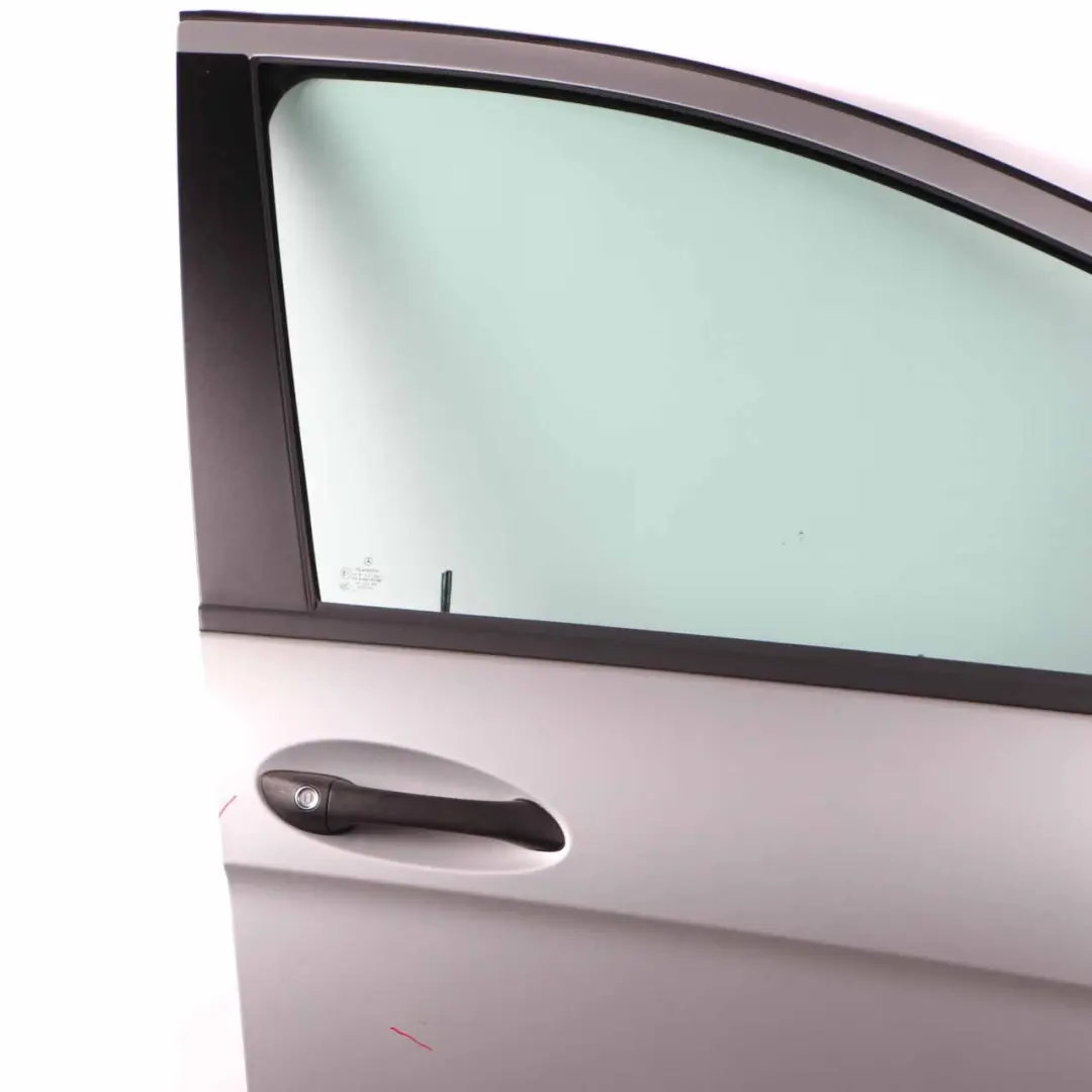 Front Door Mercedes W169 Right O/S Panel Polar Silver Metallic - 761 to with Part number A1697202205 Front Door Mercedes W169 Right O/S Panel Polar Silver Metallic - 761 - SKU A1697202205-PLS - Part number A1697202205