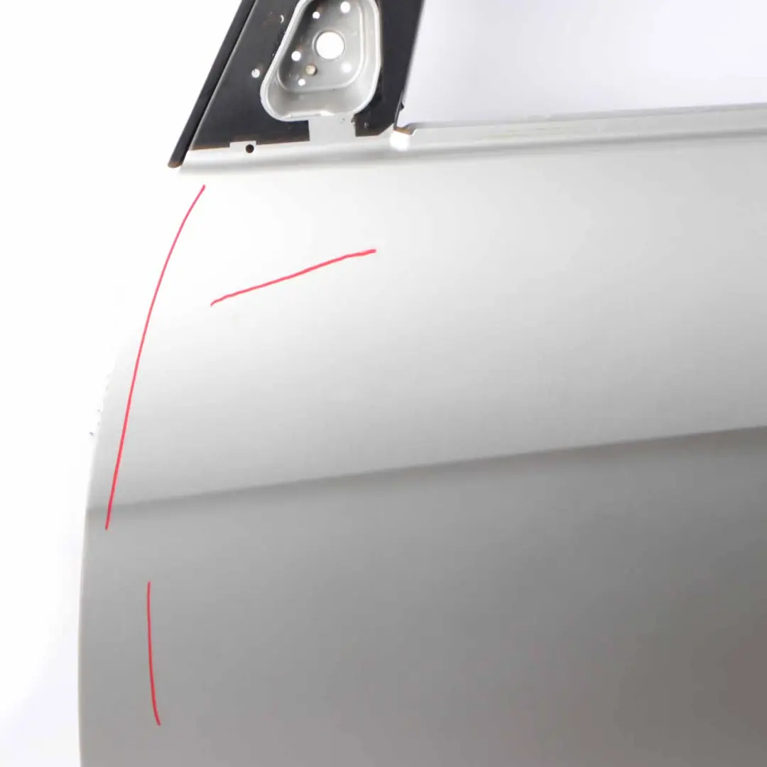 Mercedes W169 Coupe Door Front Left N/S Polar Silver Metallic - 761 - SKU A1697202305-PLS - Part number A1697202305