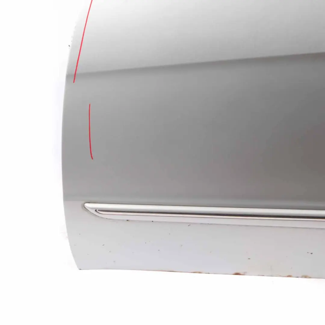 Door Front Left N/S Polar Silver Metallic - 761 to Mercedes W169 Coupe with Part number A1697202305 Mercedes W169 Coupe Door Front Left N/S Polar Silver Metallic - 761 - SKU A1697202305-PLS - Part number A1697202305