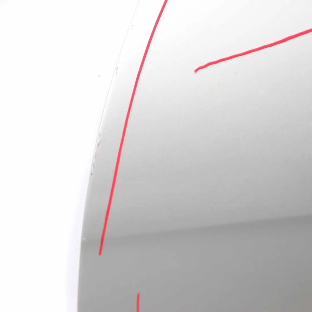 Mercedes W169 Coupe Door Front Left N/S Polar Silver Metallic - 761 - SKU A1697202305-PLS - Part number A1697202305