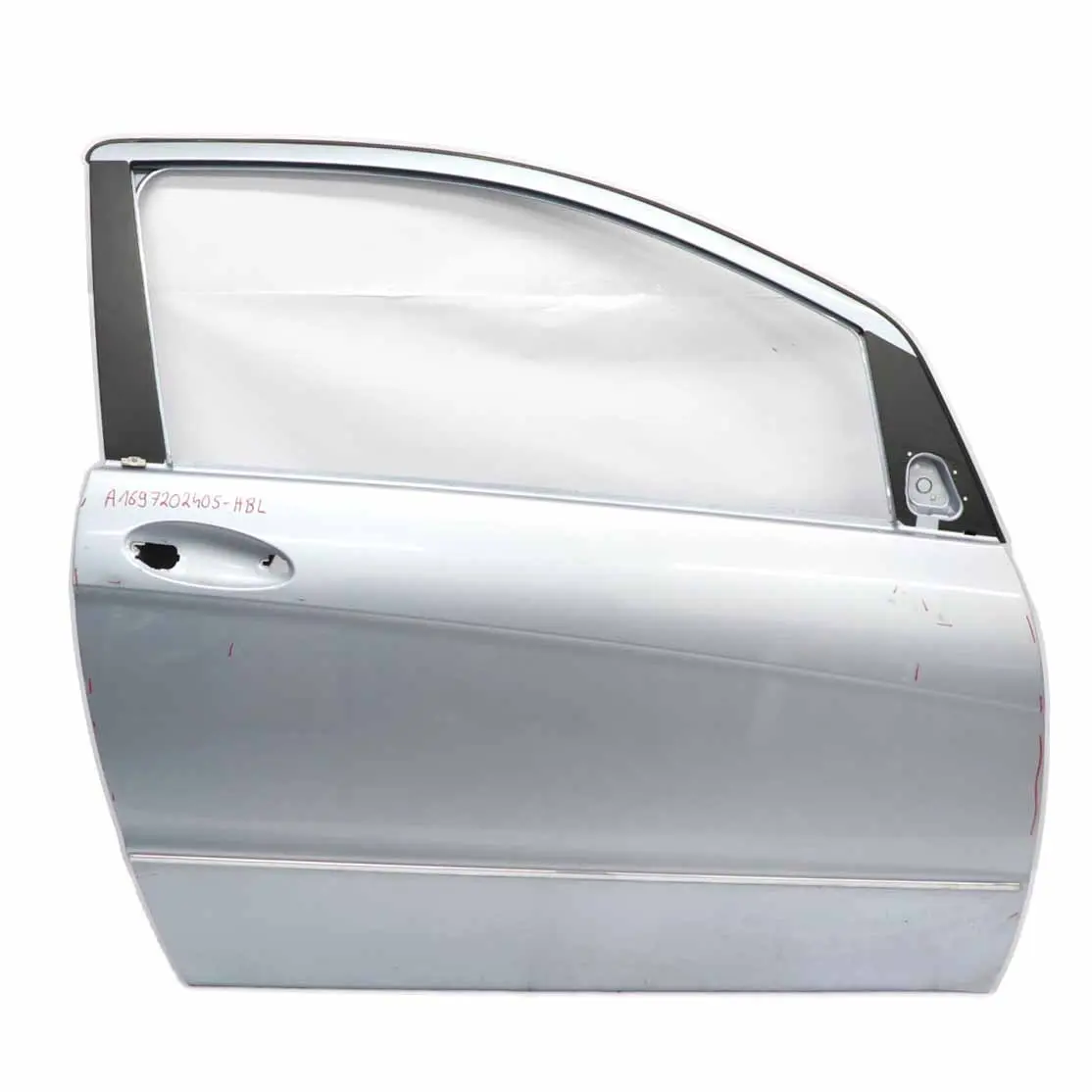 Mercedes W169 Coupe Door Front Right O/S Horizon Blue Metallic - 391