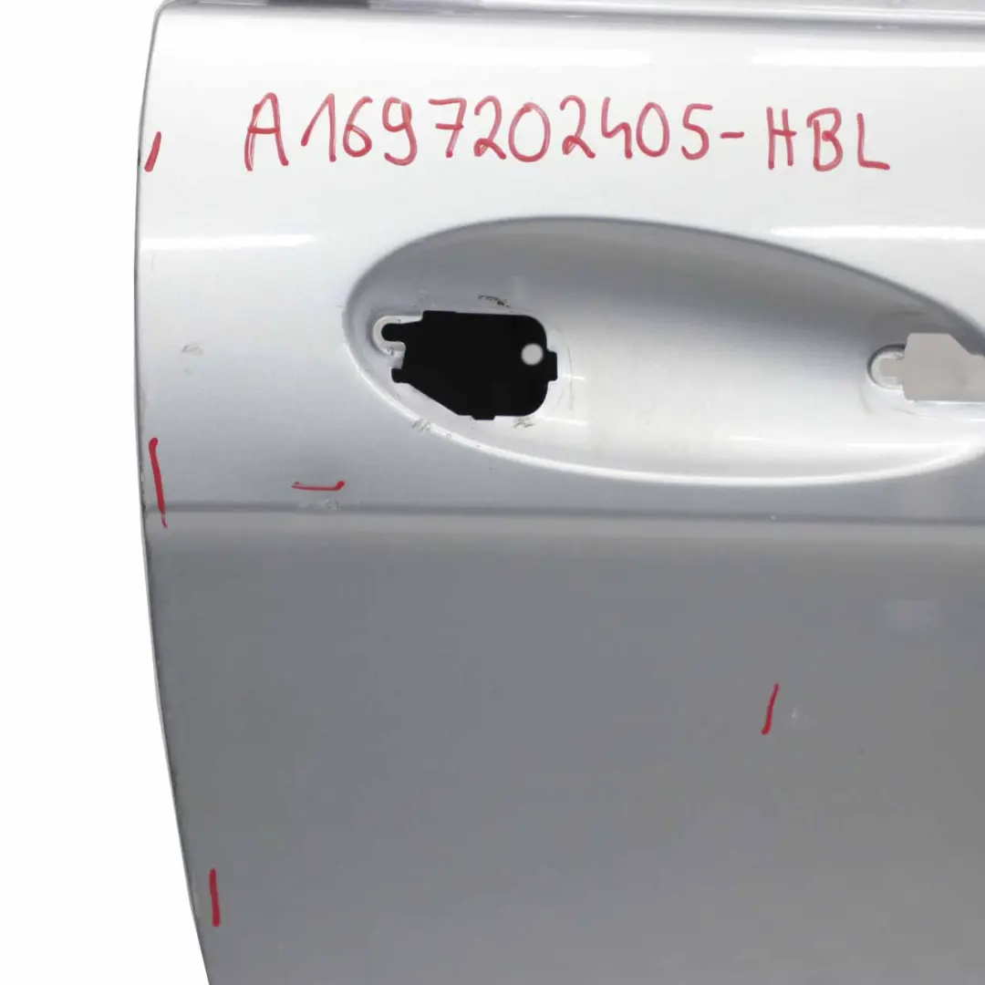 Mercedes W169 Coupe Door Front Right O/S Horizon Blue Metallic - 391 - SKU A1697202405-HBL - Part number A1697202405