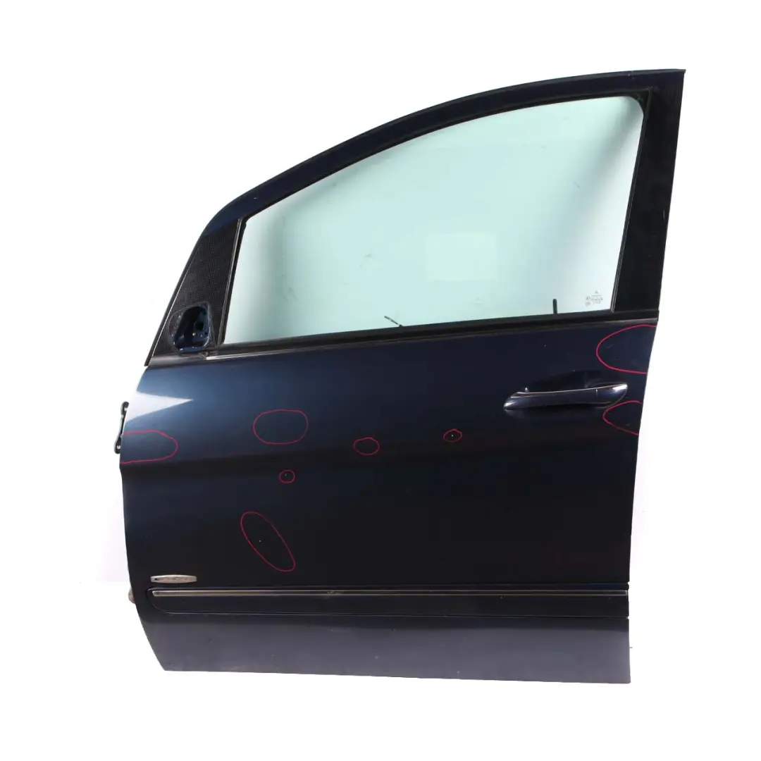 Door Front Left N/S Atoll Blau Blue Metallic - 375 to Mercedes W245 with Part number A1697202505 Mercedes W245 Door Front Left N/S Atoll Blau Blue Metallic - 375 - SKU A1697202505-AB - Part number A1697202505