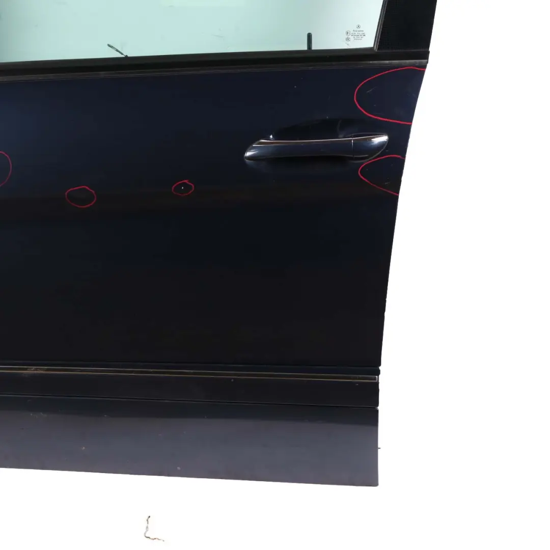 Mercedes W245 Door Front Left N/S Atoll Blau Blue Metallic - 375 - SKU A1697202505-AB - Part number A1697202505