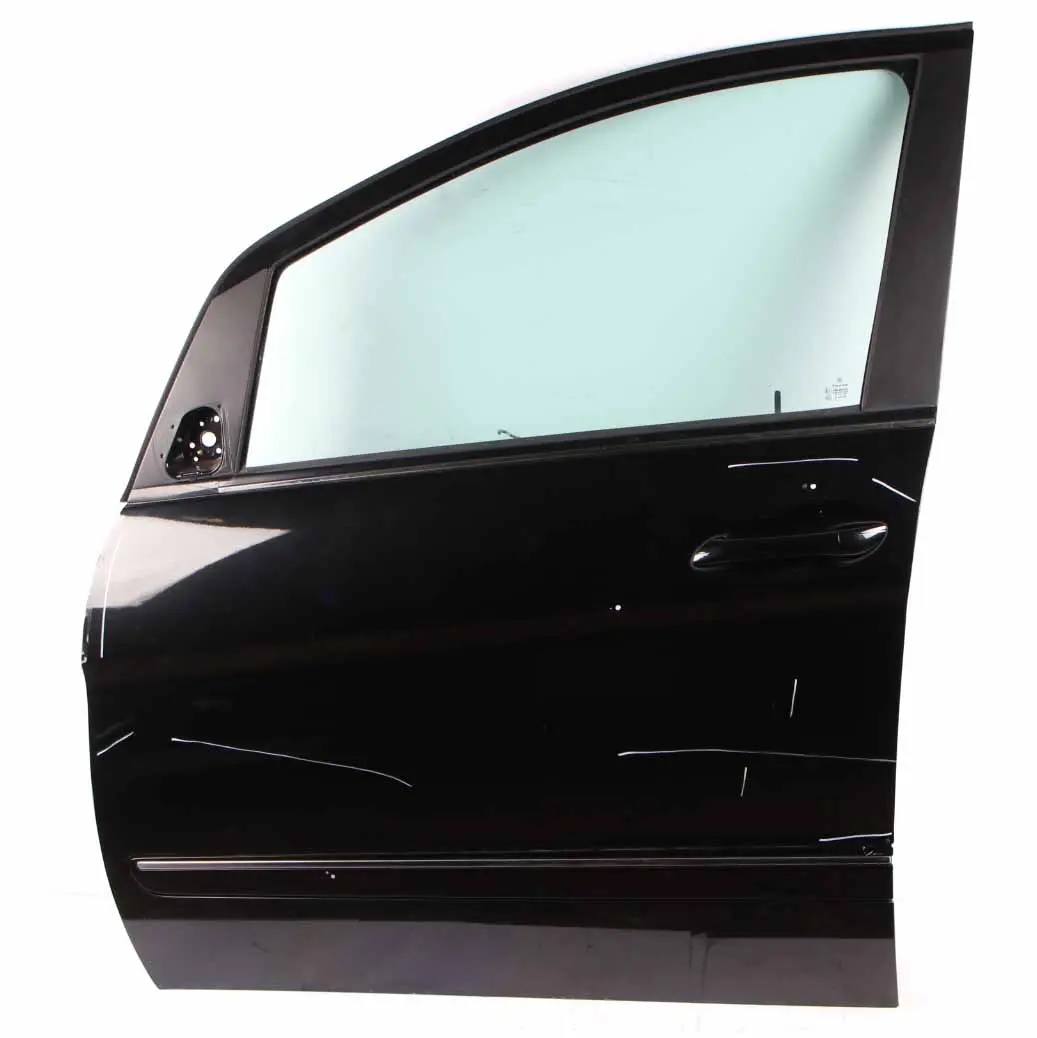 Door Front Left N/S Kosmos Cosmic Black Metallic - 191 to Mercedes W245 with Part number A1697202505 Mercedes W245 Door Front Left N/S Kosmos Cosmic Black Metallic - 191 - SKU A1697202505-KB1 - Part number A1697202505