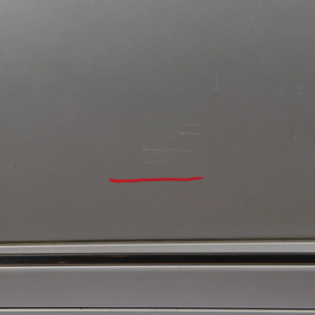 Door Front Left N/S Polar Silver Metallic - 761 to Mercedes W245 with Part number A1697202505 Mercedes W245 Door Front Left N/S Polar Silver Metallic - 761 - SKU A1697202505-PLS - Part number A1697202505