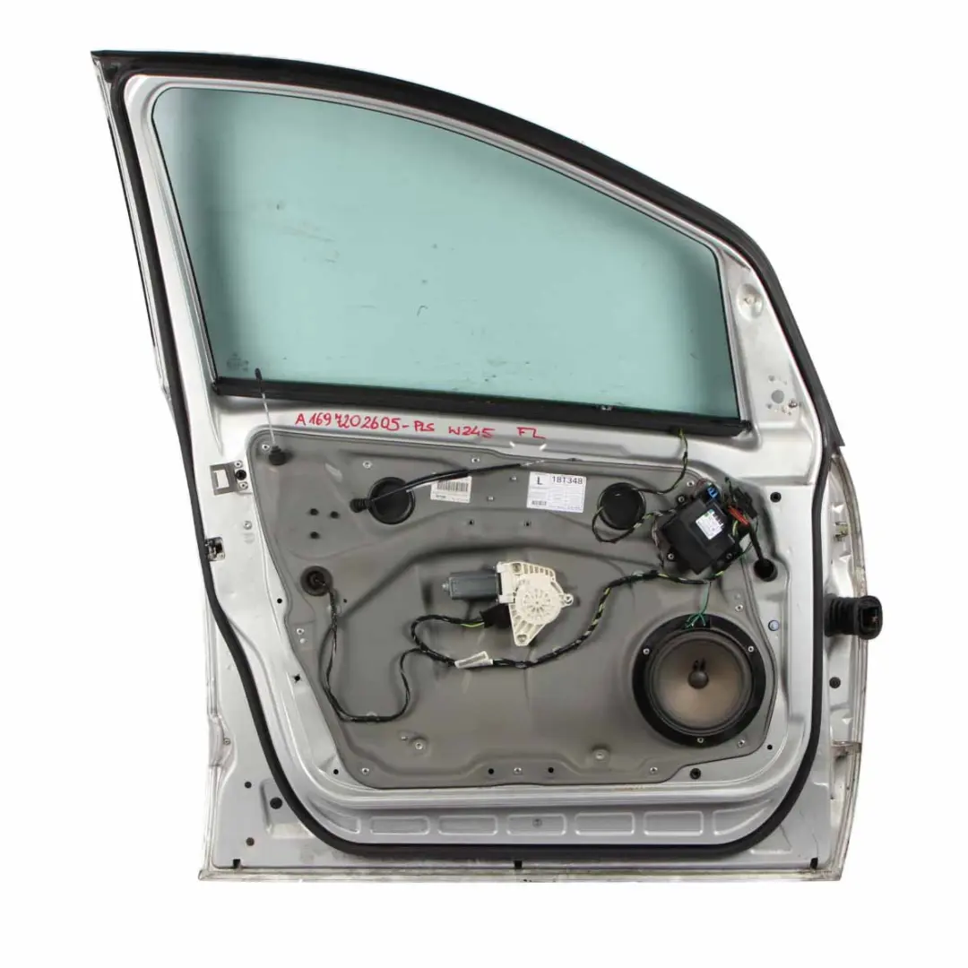 Mercedes W245 Door Front Left N/S Polar Silver Metallic - 761 - SKU A1697202505-PLS - Part number A1697202505