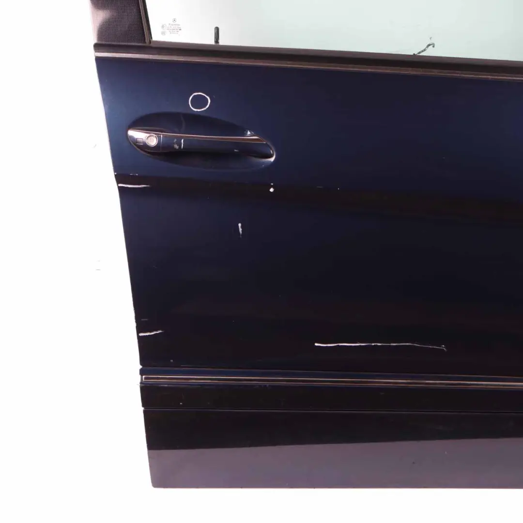 Door Front Right O/S Atoll Blue Metallic - 375 to Mercedes W245 with Part number A1697202605 Mercedes W245 Door Front Right O/S Atoll Blue Metallic - 375 - SKU A1697202605-AB - Part number A1697202605