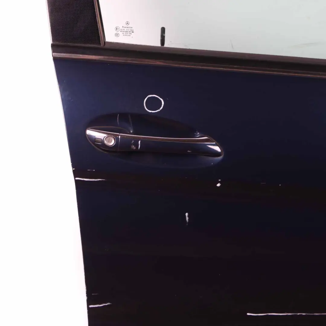 Door Front Right O/S Atoll Blue Metallic - 375 to Mercedes W245 with Part number A1697202605 Mercedes W245 Door Front Right O/S Atoll Blue Metallic - 375 - SKU A1697202605-AB - Part number A1697202605