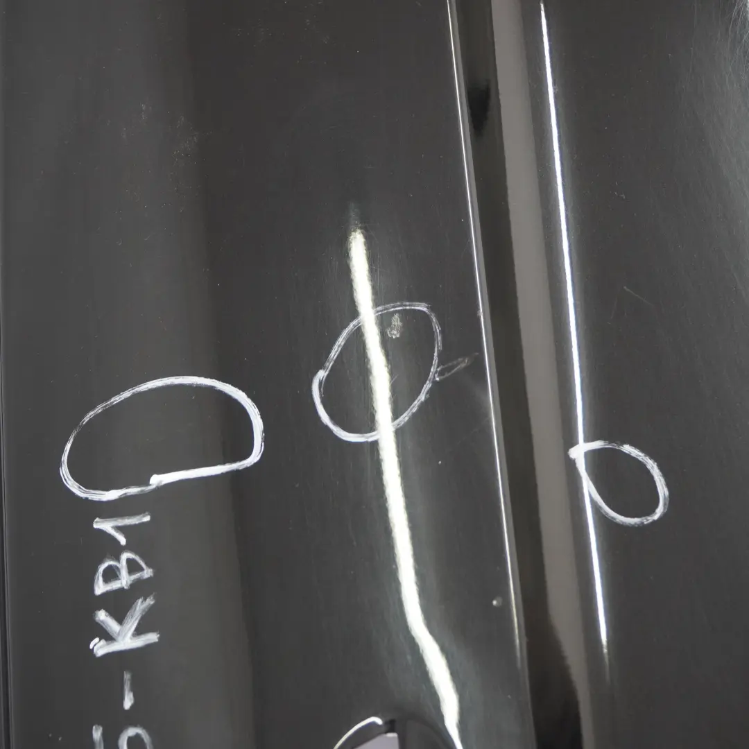 Door Front Right O/S Kosmosschwarz Cosmic Black Metallic - 191 to Mercedes W245 with Part number A1697202605 Mercedes W245 Door Front Right O/S Kosmosschwarz Cosmic Black Metallic - 191 - SKU A1697202605-KB1 - Part number A1697202605