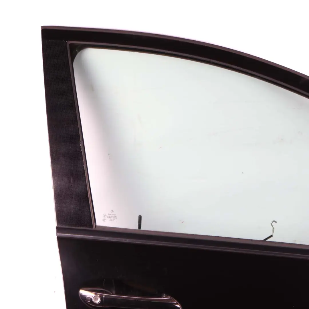 Door Front Right O/S Cosmosschwarz Kosmos Black Metallic - 191 to Mercedes W245 with Part number A1697202605 Mercedes W245 Door Front Right O/S Cosmosschwarz Kosmos Black Metallic - 191 - SKU A1697202605-KB - Part number A1697202605