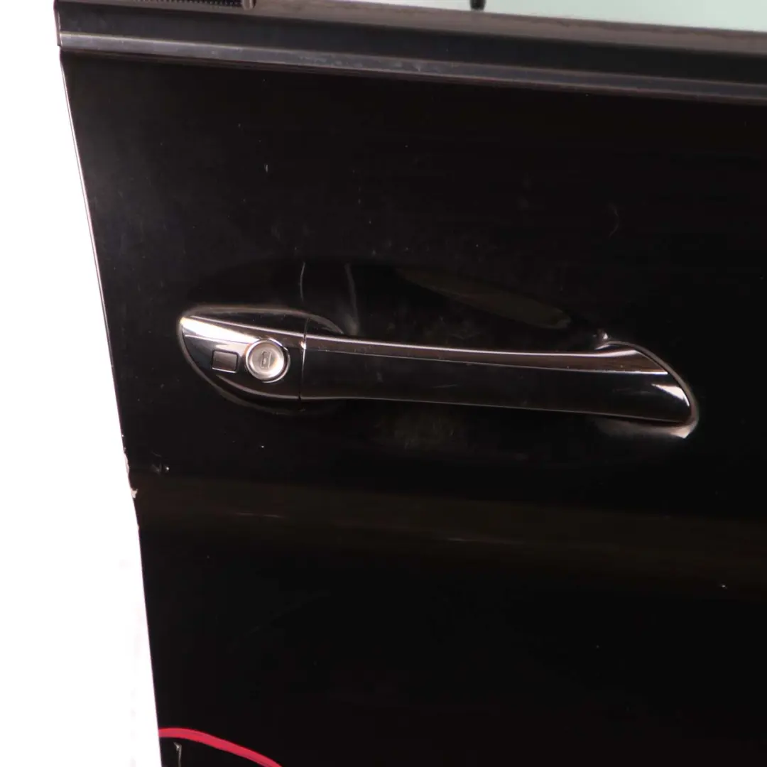 Door Front Right O/S Cosmosschwarz Kosmos Black Metallic - 191 to Mercedes W245 with Part number A1697202605 Mercedes W245 Door Front Right O/S Cosmosschwarz Kosmos Black Metallic - 191 - SKU A1697202605-KB - Part number A1697202605