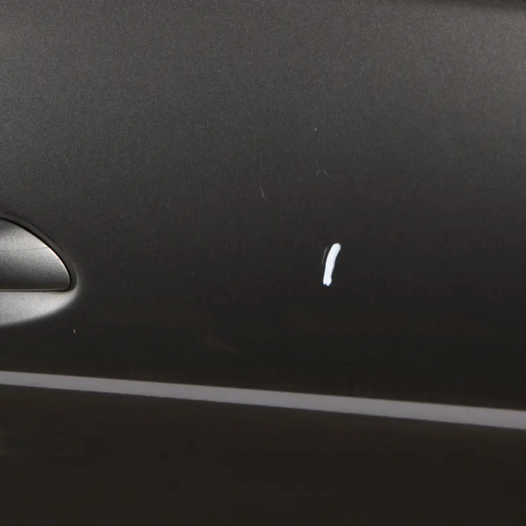 Door Front Right O/S Mountain Gray Metallic Finish - 787 to Mercedes W245 with Part number A1697202605 Mercedes W245 Door Front Right O/S Mountain Gray Metallic Finish - 787 - SKU A1697202605-MG - Part number A1697202605
