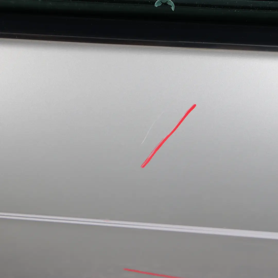 Mercedes W245 Door Front Right O/S Polar Silver Metallic - 761 - SKU A1697202605-PLS - Part number A1697202605