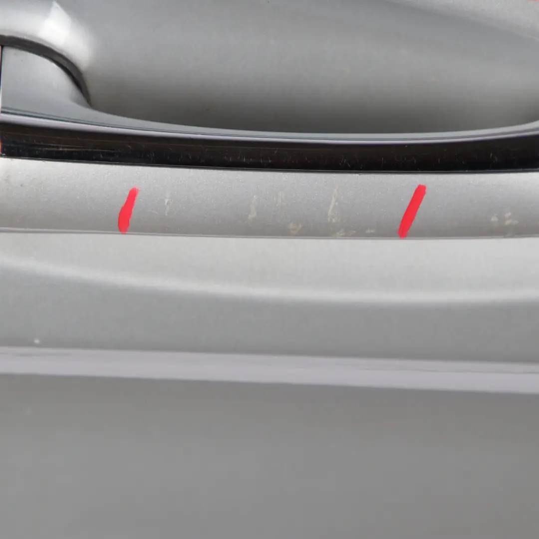 Door Front Right O/S Polar Silver Metallic - 761 to Mercedes W245 with Part number A1697202605 Mercedes W245 Door Front Right O/S Polar Silver Metallic - 761 - SKU A1697202605-PLS - Part number A1697202605