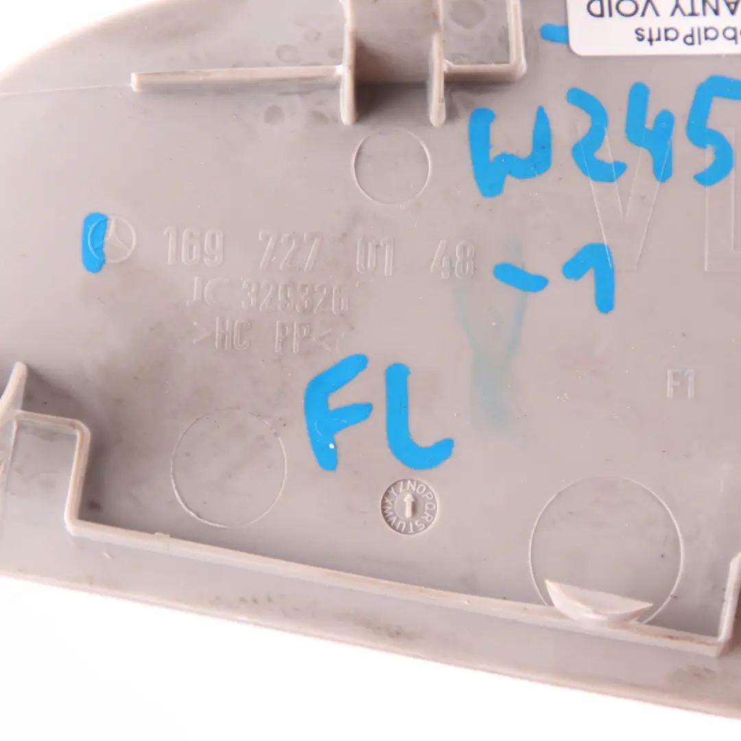  Steuergeräte kappe Mercedes W169 W245 Tür vorne links Innen verkleidung Grau - SKU A1697270148-1 - Teilenummer A1697270148