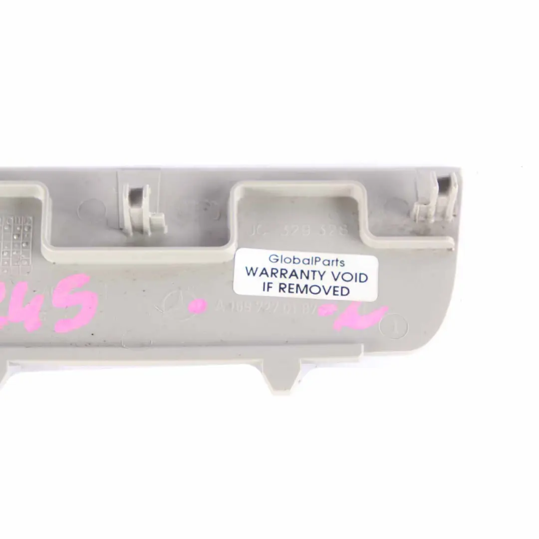 Mercedes W169 W245 Front Door Bolt Trim Cover Panel Grey - SKU A1697270187-2 - Part number A1697270187