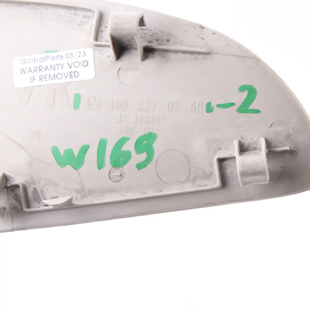  Embellecedor Puerta Mercedes W169 W245 Unidad Control Gris Delantera Derecha - SKU A1697270248-2 - Número de pieza A1697270248