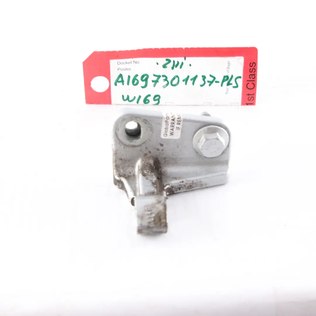 Door Hinge Mercedes W169 W245 Rear Left N/S Top Polar Silver - 761 to with Part number A1697301137 Door Hinge Mercedes W169 W245 Rear Left N/S Top Polar Silver - 761 - SKU A1697301137-PLS - Part number A1697301137