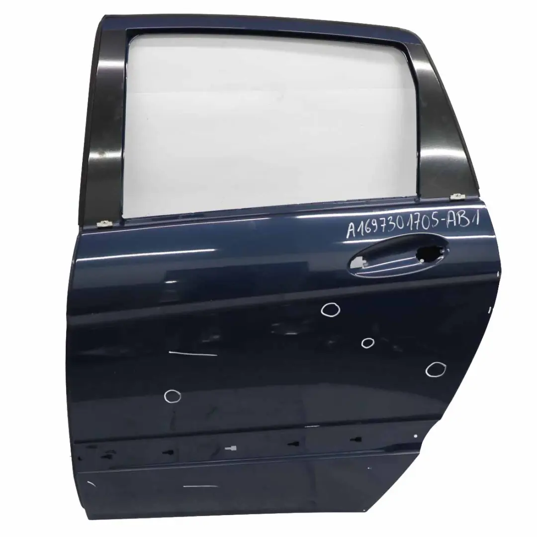 Porta posteriore sinistra Atoll Blau Blue Metallic - 375 per Mercedes W245 con numero di parte A1697301705 Mercedes W245 Porta posteriore sinistra Atoll Blau Blue Metallic - 375 - SKU A1697301705-AB1 - Numero di parte A1697301705