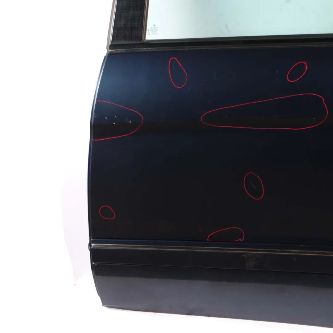 Mercedes W245 Door Rear Left N/S Atoll Blau Blue Metallic - 375 - SKU A1697301705-AB - Part number A1697301705