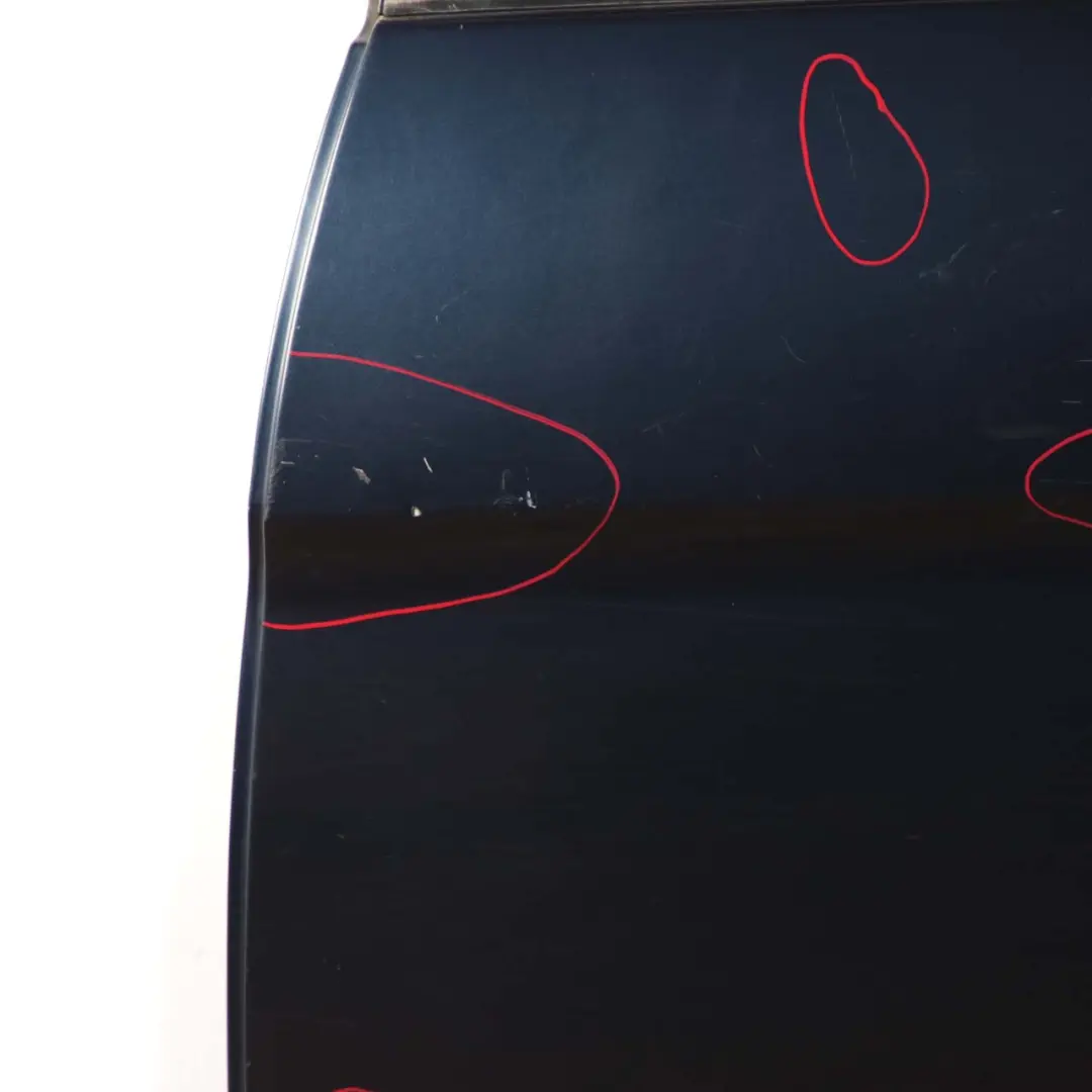 Mercedes W245 Door Rear Left N/S Atoll Blau Blue Metallic - 375 - SKU A1697301705-AB - Part number A1697301705