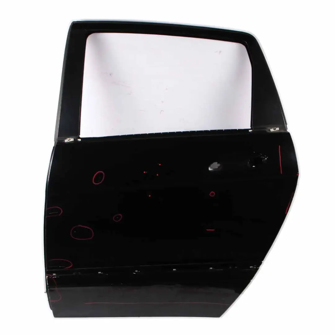 Mercedes W245 Door Rear Left N/S Kosmos Cosmic Black Metallic - 191 - SKU A1697301705-KB - Part number A1697301705