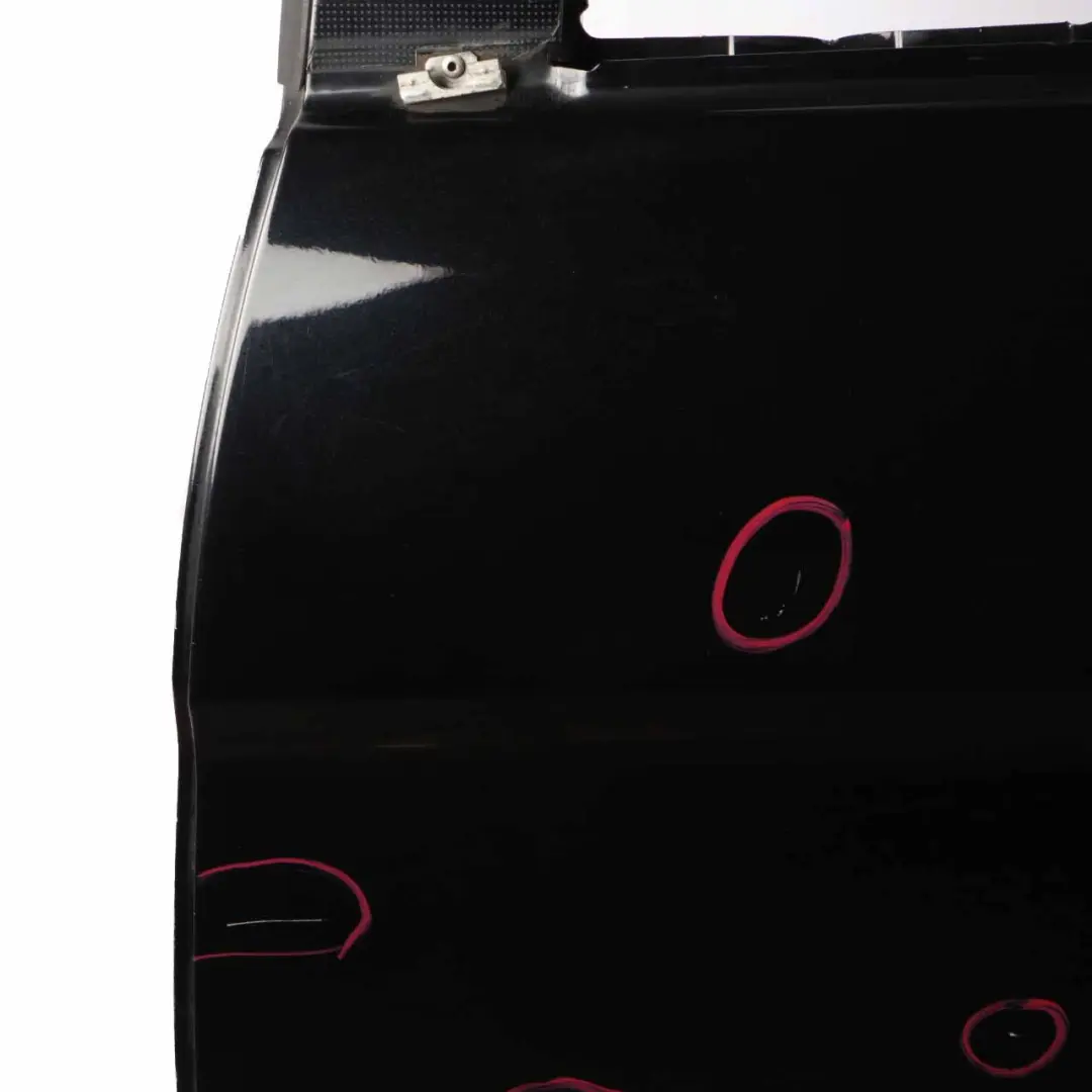 Door Rear Left N/S Kosmos Cosmic Black Metallic - 191 to Mercedes W245 with Part number A1697301705 Mercedes W245 Door Rear Left N/S Kosmos Cosmic Black Metallic - 191 - SKU A1697301705-KB - Part number A1697301705