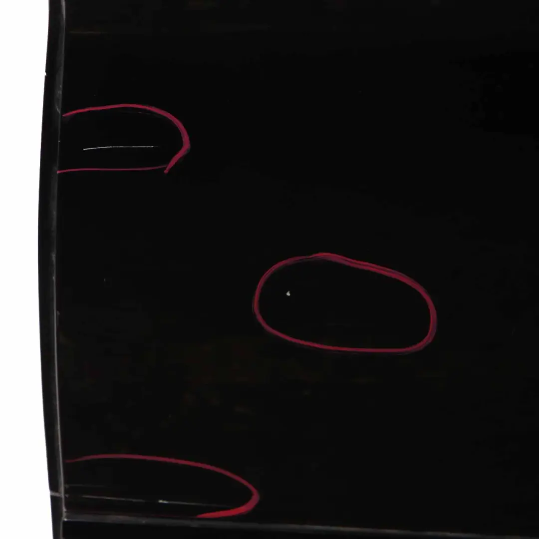 Door Rear Left N/S Kosmos Cosmic Black Metallic - 191 to Mercedes W245 with Part number A1697301705 Mercedes W245 Door Rear Left N/S Kosmos Cosmic Black Metallic - 191 - SKU A1697301705-KB - Part number A1697301705