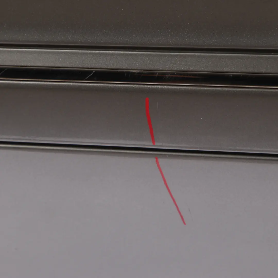 Mercedes W245 Door Rear Left N/S Covering Panel Comet Grey Metallic - 748 - SKU A1697301705-KMG - Part number A1697301705