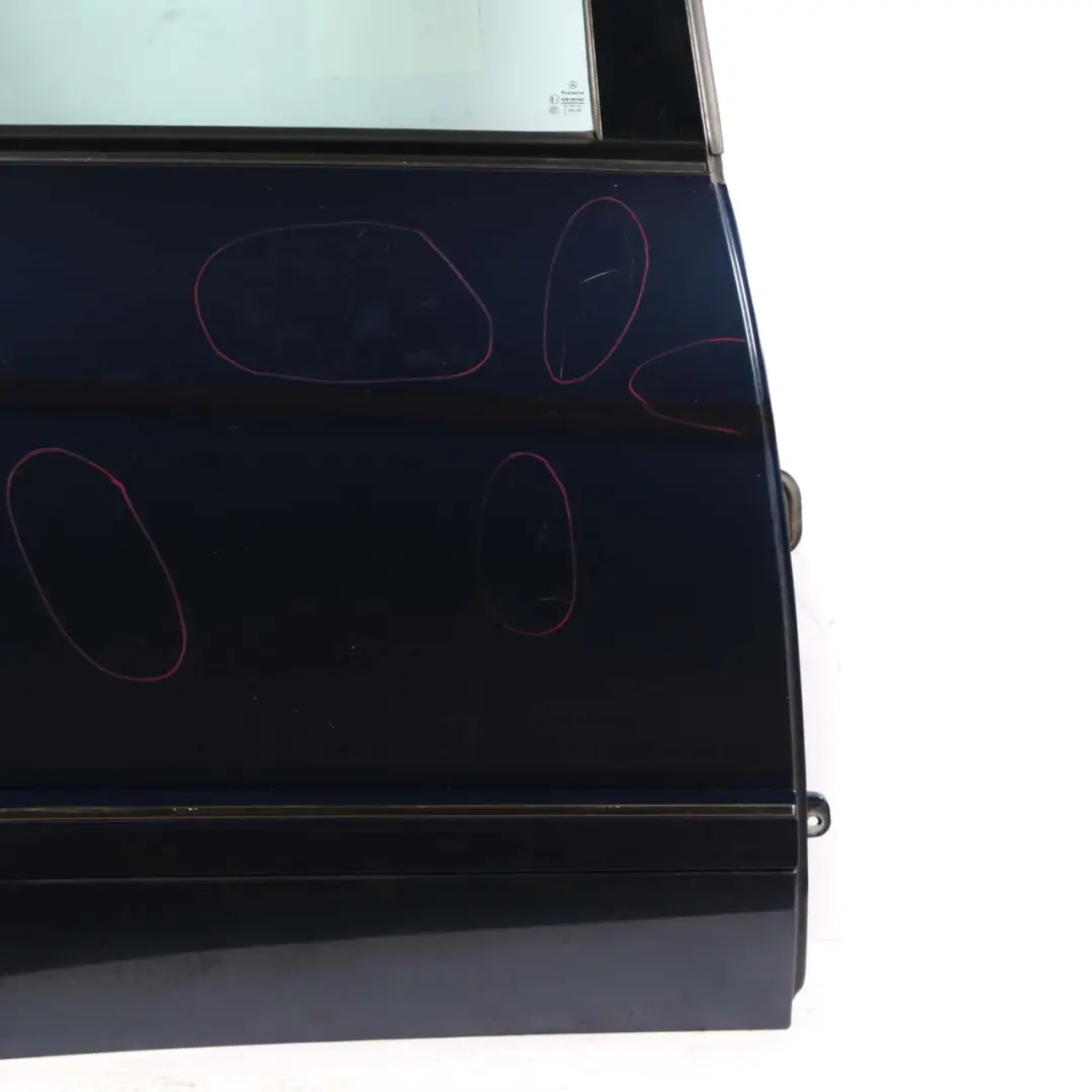 Mercedes W245 Door Rear Right O/S Atoll Blau Blue Metallic - 375 - SKU A1697301805-AB - Part number A1697301805