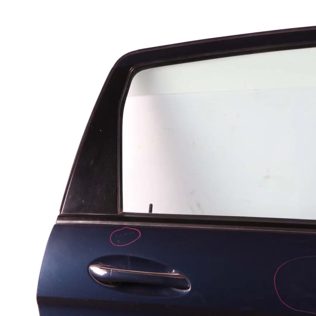 Mercedes W245 Door Rear Right O/S Atoll Blau Blue Metallic - 375 - SKU A1697301805-AB - Part number A1697301805