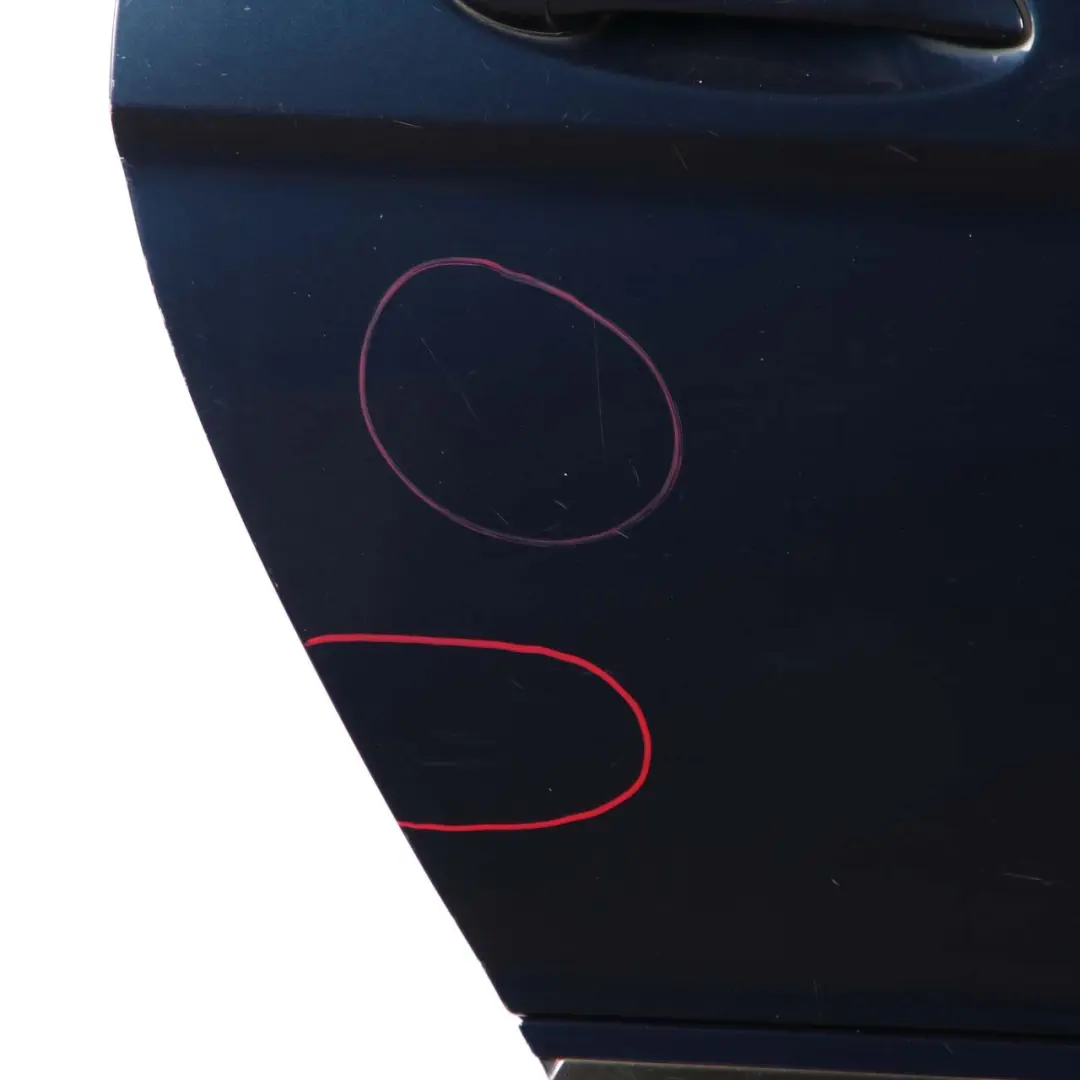 Mercedes W245 Door Rear Right O/S Atoll Blau Blue Metallic - 375 - SKU A1697301805-AB - Part number A1697301805