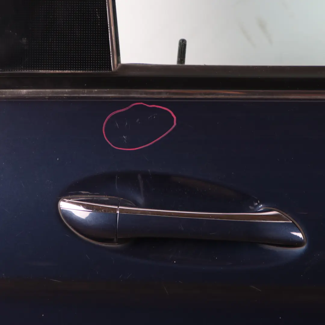 Door Rear Right O/S Atoll Blau Blue Metallic - 375 to Mercedes W245 with Part number A1697301805 Mercedes W245 Door Rear Right O/S Atoll Blau Blue Metallic - 375 - SKU A1697301805-AB - Part number A1697301805