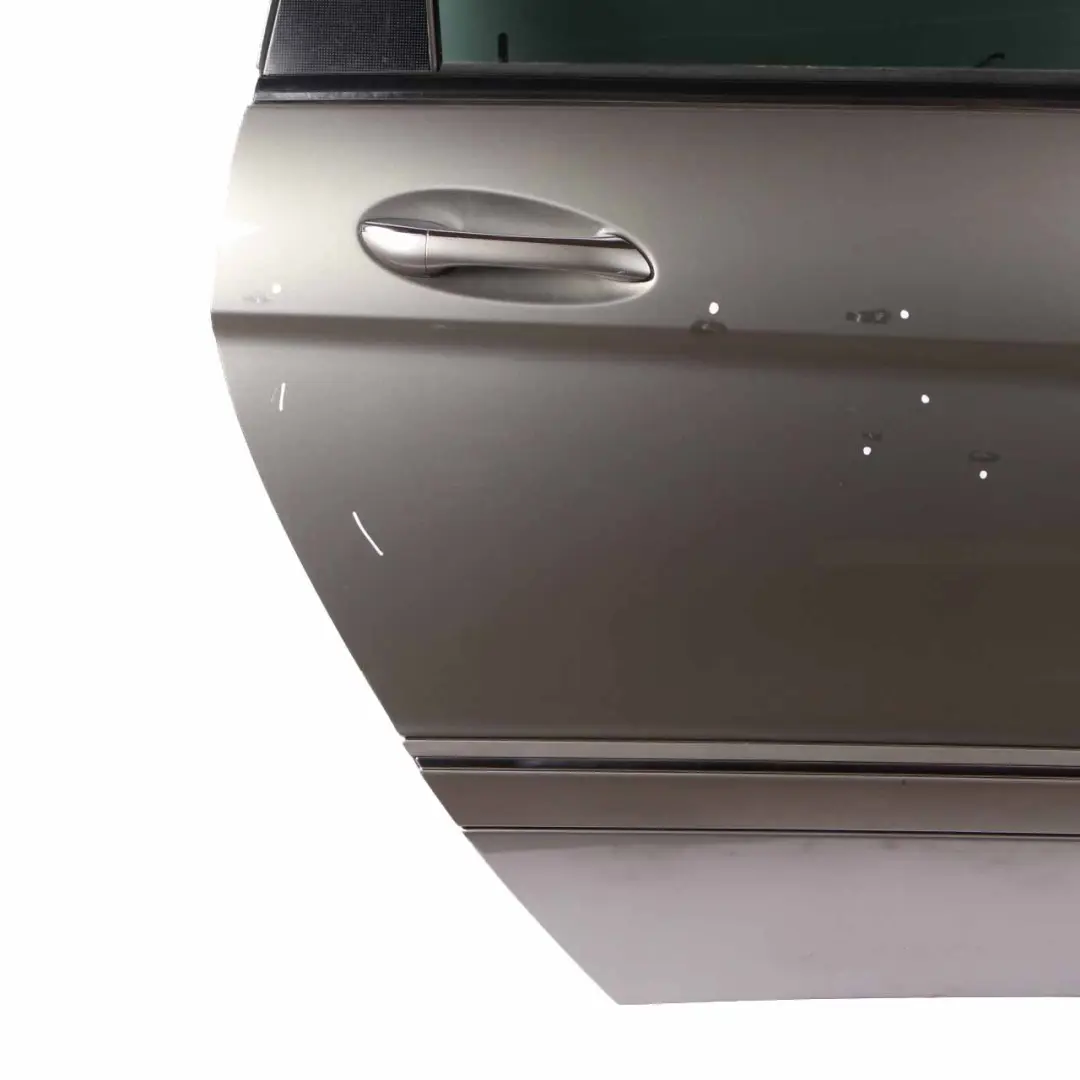 Door Rear Right O/S Covering Panel Kometgrau Comet Grey - 748 to Mercedes W245 with Part number A1697301805 Mercedes W245 Door Rear Right O/S Covering Panel Kometgrau Comet Grey - 748 - SKU A1697301805-KMG - Part number A1697301805