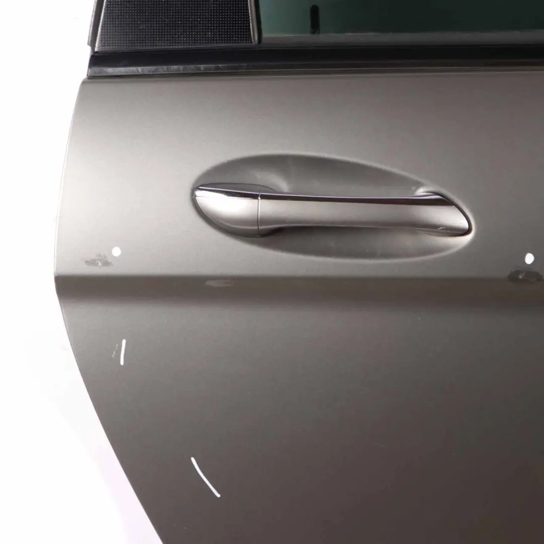 Mercedes W245 Door Rear Right O/S Covering Panel Kometgrau Comet Grey - 748 - SKU A1697301805-KMG - Part number A1697301805