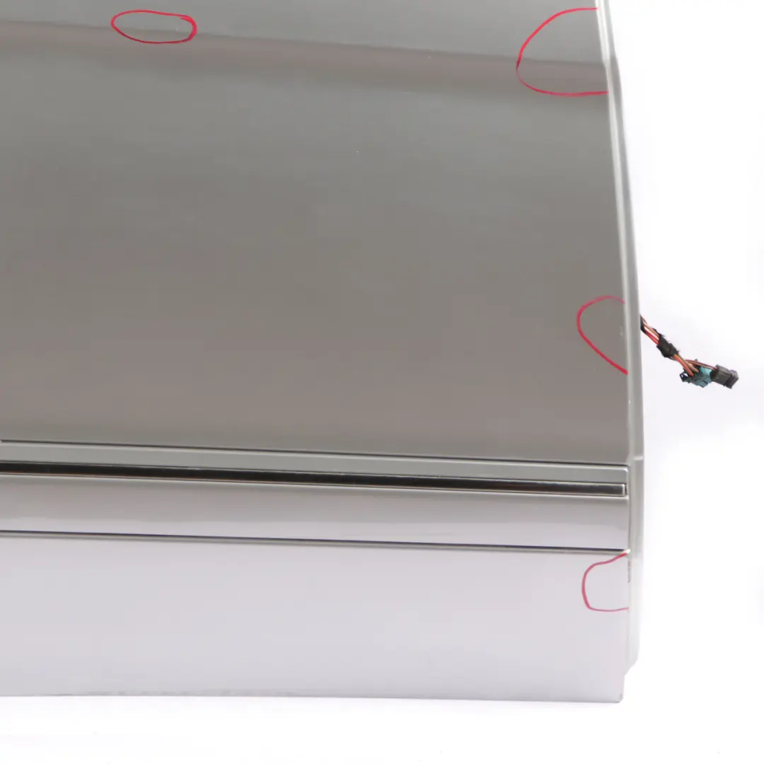 Mercedes W245 Door Rear Right O/S Covering Panel Polar Silver Metallic - 761 - SKU A1697301805-PLS - Part number A1697301805