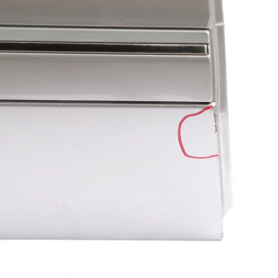 Door Rear Right O/S Covering Panel Polar Silver Metallic - 761 to Mercedes W245 with Part number A1697301805 Mercedes W245 Door Rear Right O/S Covering Panel Polar Silver Metallic - 761 - SKU A1697301805-PLS - Part number A1697301805