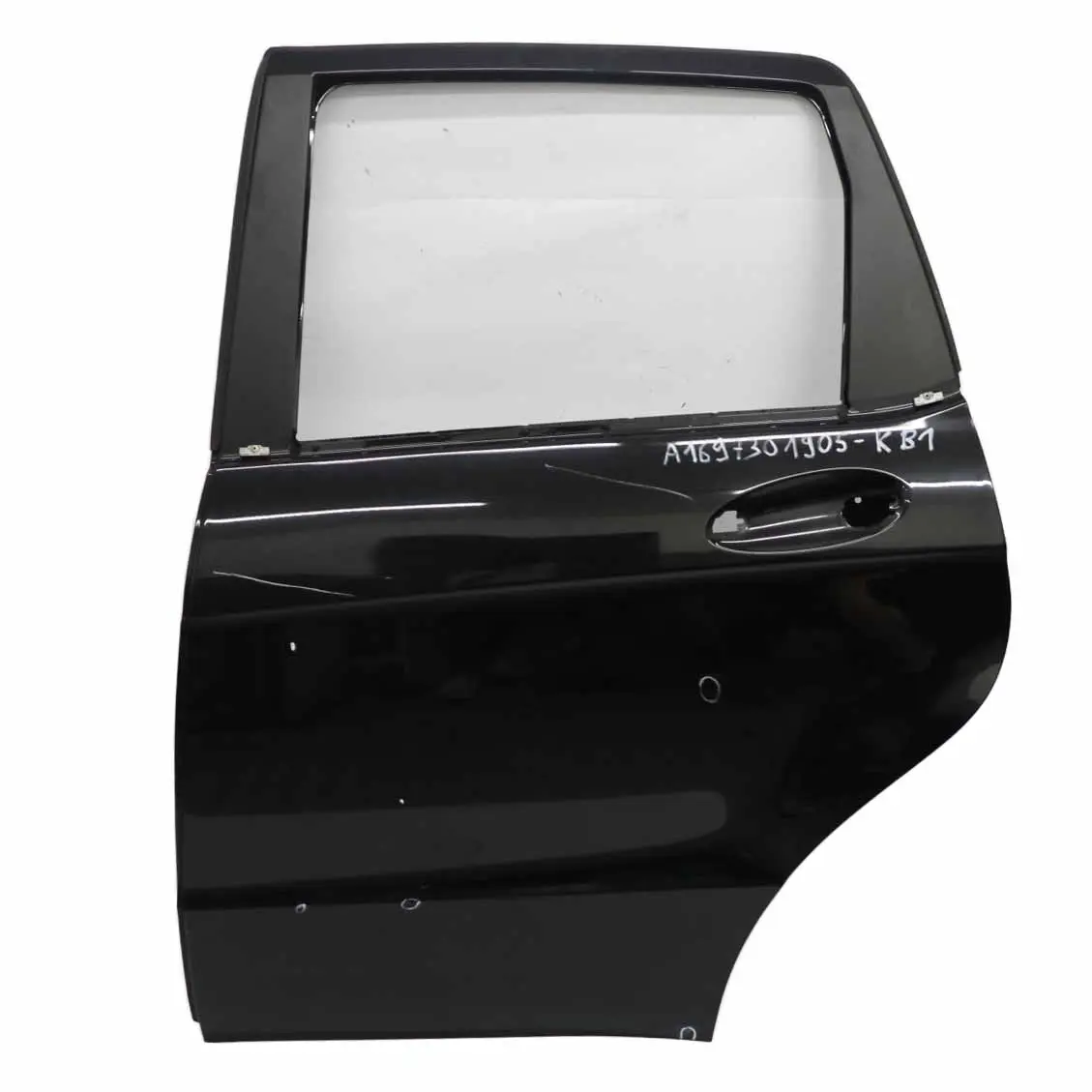 Mercedes W169 Door Rear Left N/S Kosmos Cosmic Black Metallic - 191