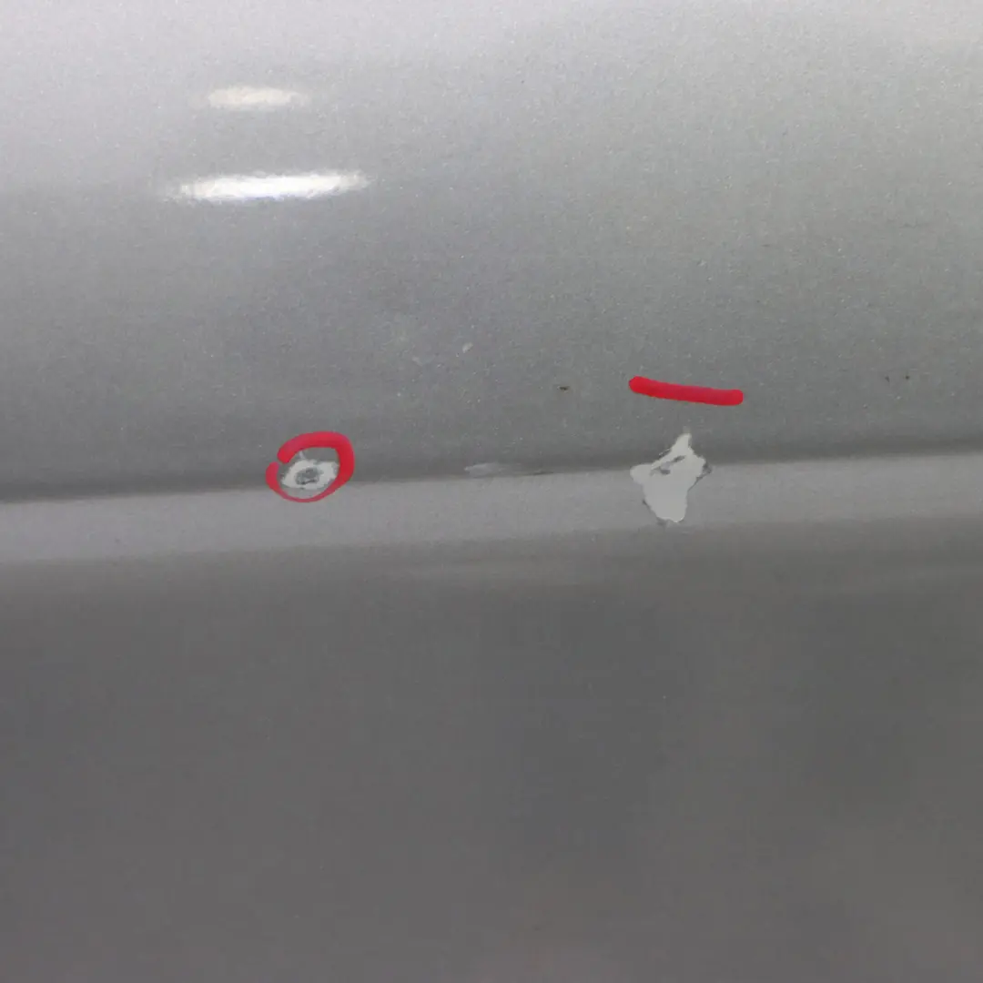 Mercedes W169 Door Rear Left N/S Kometgrau Comet Grey Metallic - 748 - SKU A1697301905-KMG - Part number A1697301905