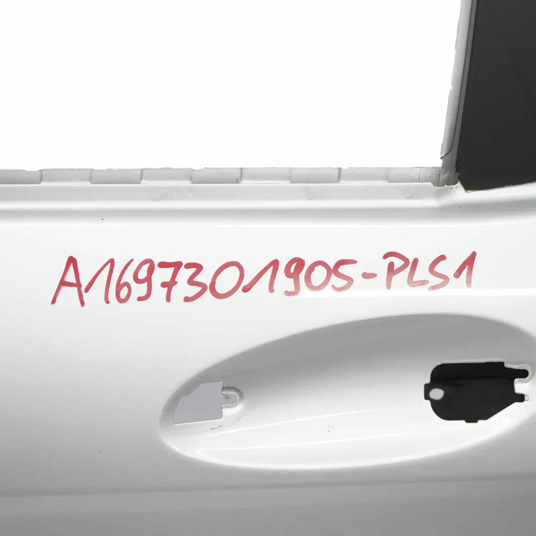 Mercedes W169 Door Rear Left N/S Polar Silver Metallic - 761 - SKU A1697301905-PLS1 - Part number A1697301905