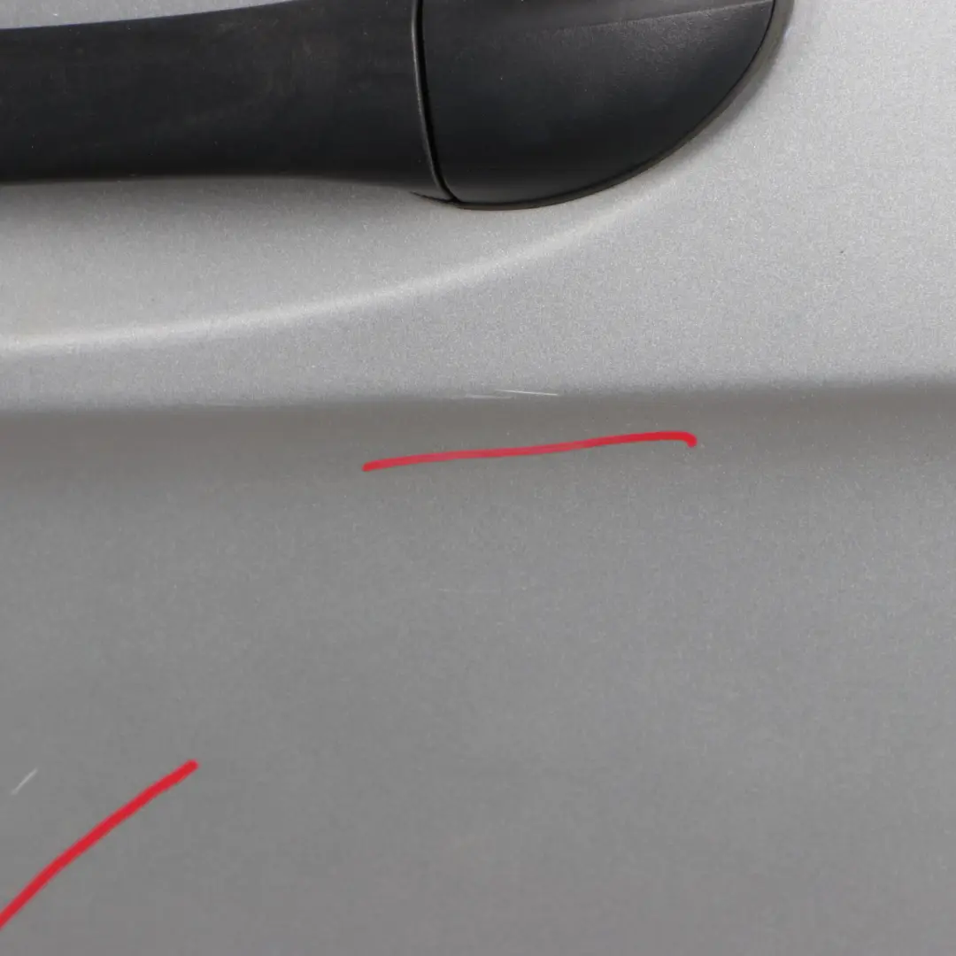 Mercedes W169 Door Rear Left N/S Polar Silver Metallic - 761 - SKU A1697301905-PLS - Part number A1697301905