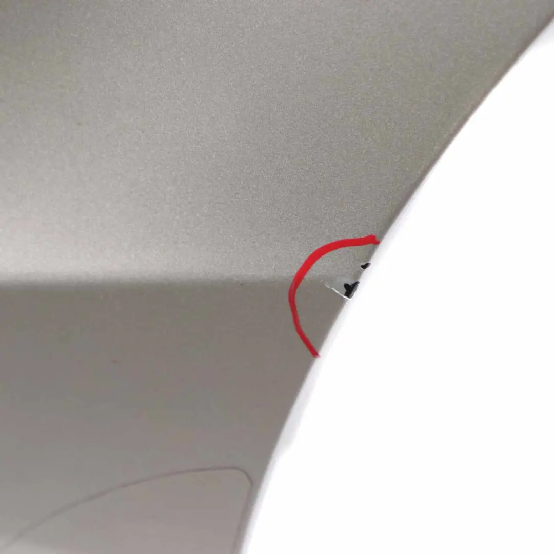 Door Rear Left N/S Polar Silver Metallic - 761 to Mercedes W169 with Part number A1697301905 Mercedes W169 Door Rear Left N/S Polar Silver Metallic - 761 - SKU A1697301905-PLS - Part number A1697301905