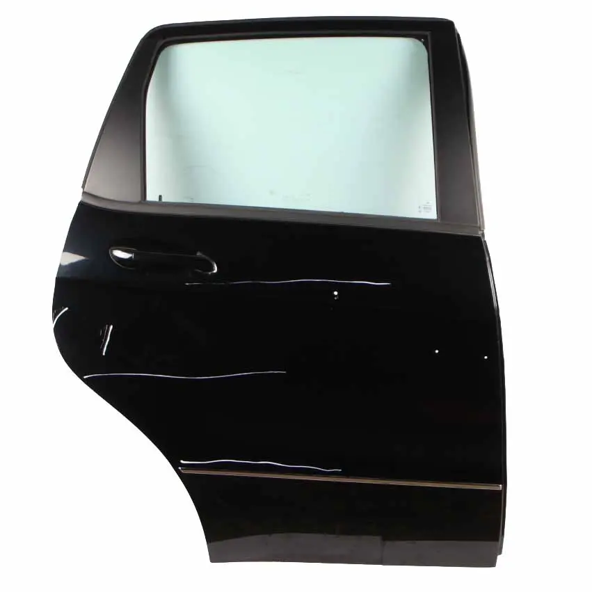 Door Mercedes W169 Right O/S Panel Kosmos Cosmic Black Metallic - 191 to Rear with Part number A1697302005 Rear Door Mercedes W169 Right O/S Panel Kosmos Cosmic Black Metallic - 191 - SKU A1697302005-KB - Part number A1697302005