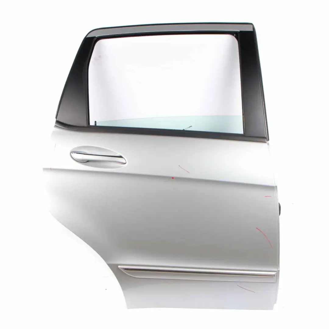 Rear Door Mercedes W169 Right O/S Panel Polar Silver Metallic - 761 - SKU A1697302005-PLS - Part number A1697302005