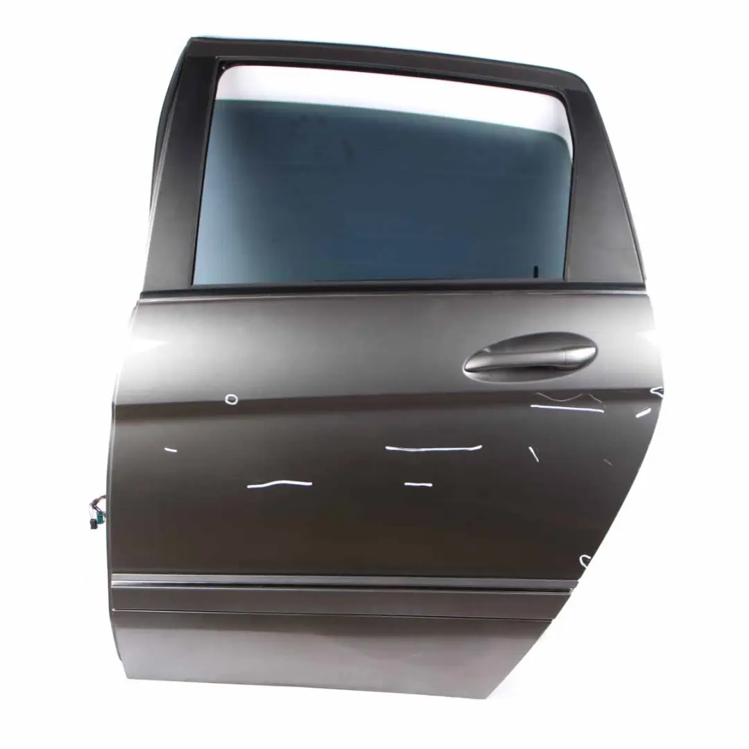 Door Rear Left N/S Mountain Gray Metallic Finish - 787 to Mercedes W245 with Part number A1697302105 Mercedes W245 Door Rear Left N/S Mountain Gray Metallic Finish - 787 - SKU A1697302105-MG1 - Part number A1697302105