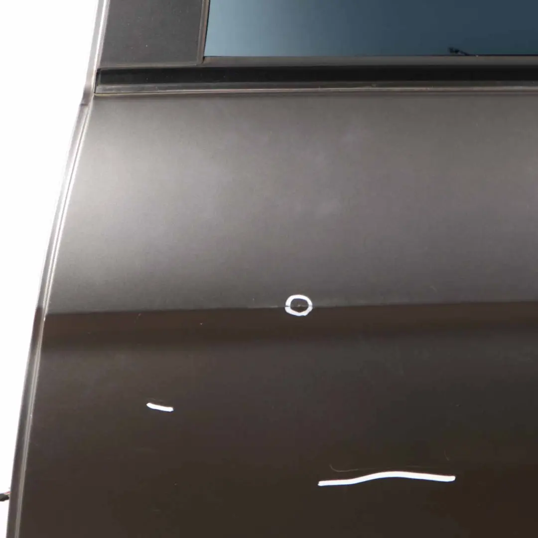 Door Rear Left N/S Mountain Gray Metallic Finish - 787 to Mercedes W245 with Part number A1697302105 Mercedes W245 Door Rear Left N/S Mountain Gray Metallic Finish - 787 - SKU A1697302105-MG1 - Part number A1697302105