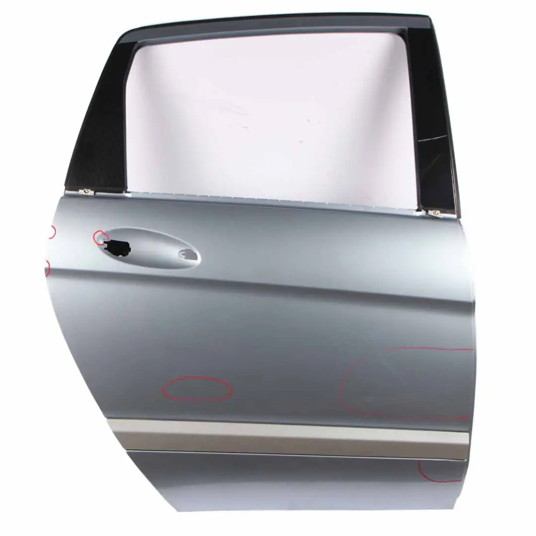 Door Rear Right O/S Horizon Blue Metallic - 391 to Mercedes B-Class W245 with Part number A1697302205 Mercedes B-Class W245 Door Rear Right O/S Horizon Blue Metallic - 391 - SKU A1697302205-HBL - Part number A1697302205