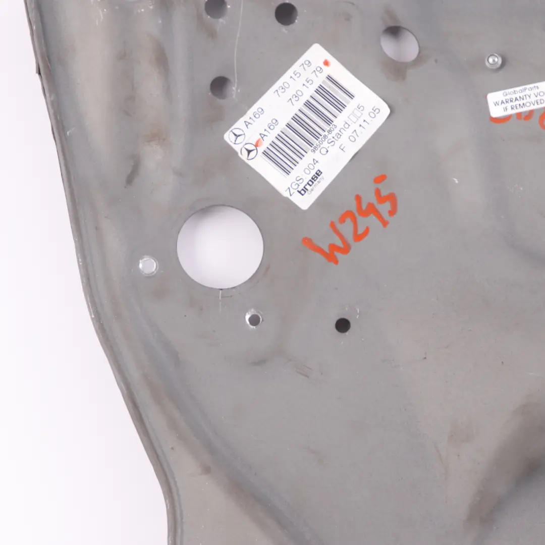  Window Lifter Mercedes W245 Rear Left Door N/S Regulator Unit A1697301579 - SKU A1697303779-1 - Part number A1697303779